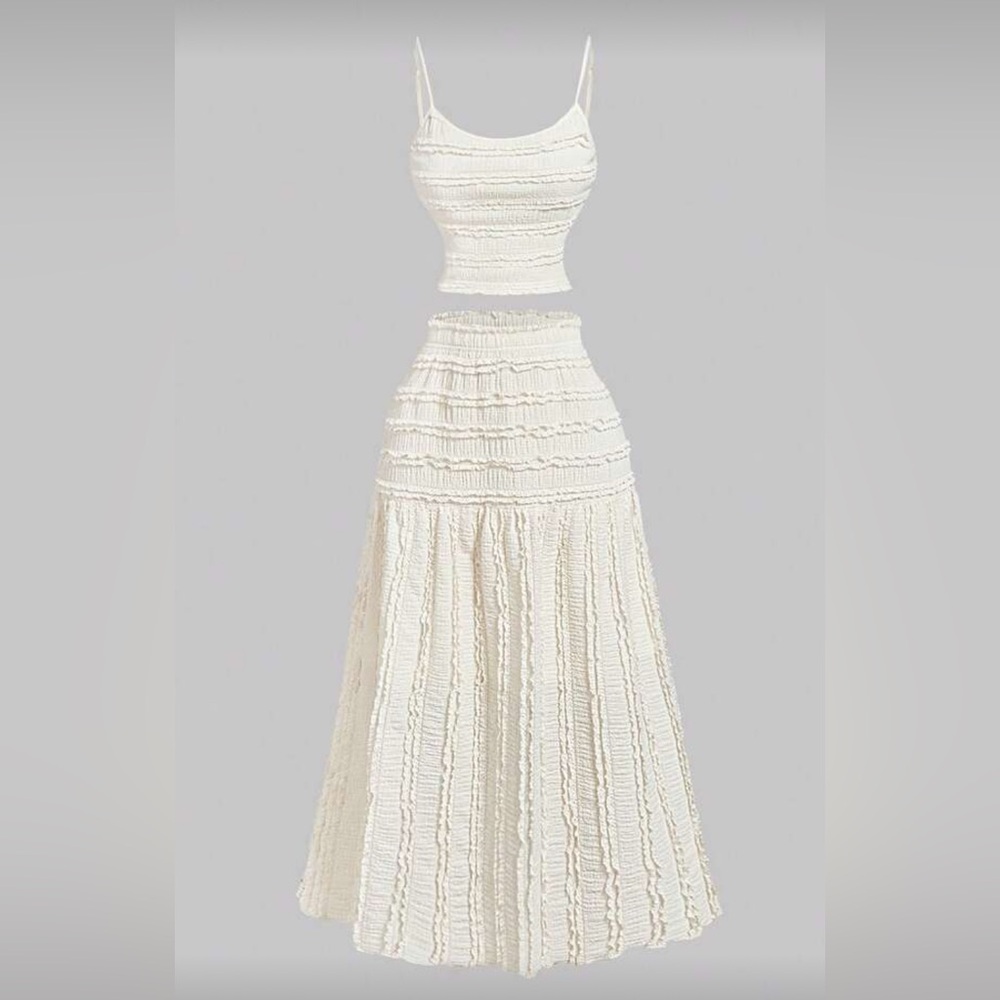 Elegant Cream Skirt
